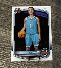 Ace Flagg 2025-26 Bowman Paper 1st Bowman #BPP-91 Maine Cooper Flagg Brother