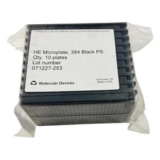 HE Microplate 384 BLACK PS 10 Plates