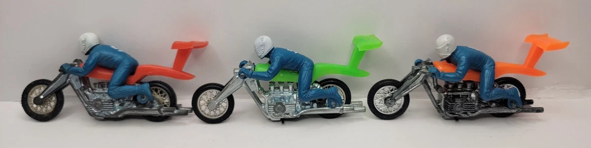 Hot Wheels Hot Wheels RRRumblers MOTOR④ Vtg 1971 RRRumblers Rumblers Hot Wheels Torque Chop Trike Yellow