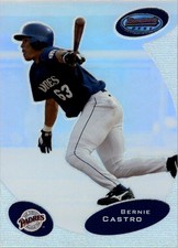 2003 Bowman's Best #BC Bernie Castro FY RC Rookie Card. rookie card picture
