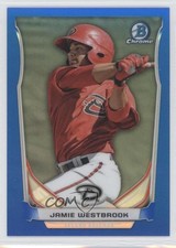 2014 Bowman Chrome Prospects Blue Refractor 94/250 Jamie Westbrook #BCP12 0f8