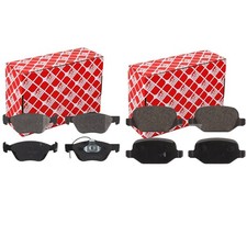 FEBI BREMSBELÄGE VORNE+HINTEN passend für Alfa Romeo 147 937x