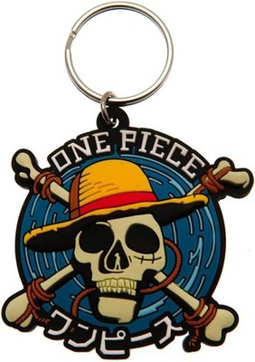 One Piece Live Action (Strohhut Crew Symbol) PVC Schlüsselanhänger