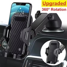 NEW 360 Rotation Car Phone Holder Sucker Mount Cellphone Stand Stable Suction
