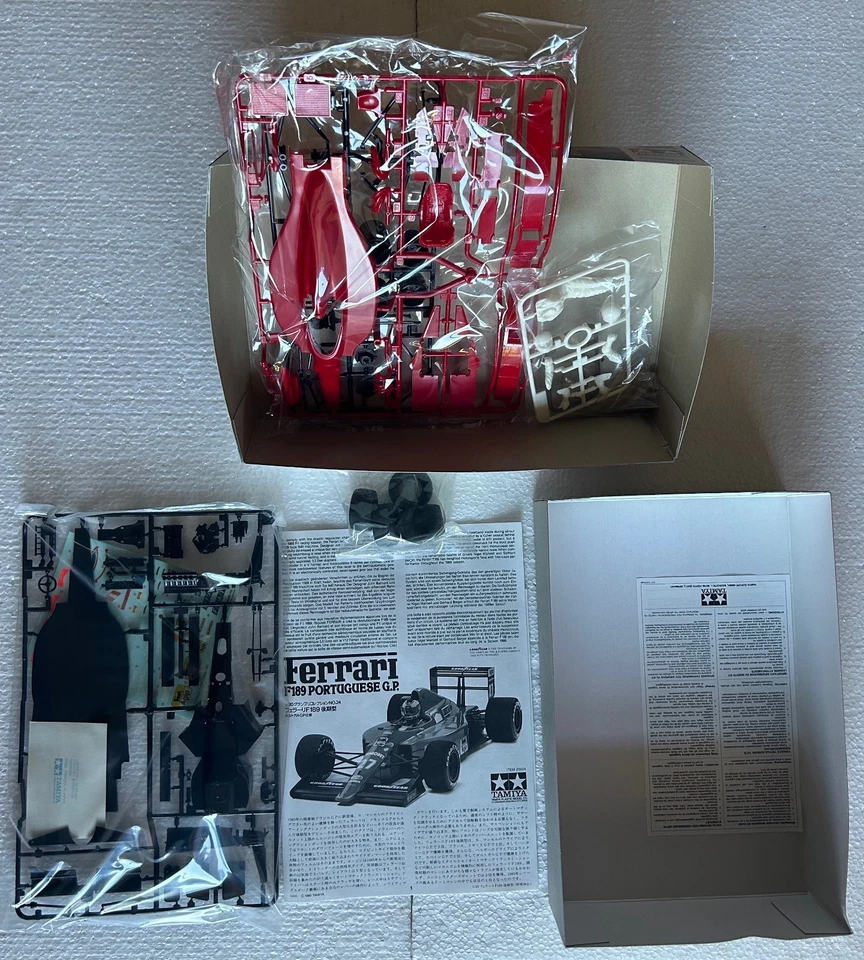 TAMIYA FERRARI F189 - NUOVO (MAI APERTO) IN CONFEZIONE ORIGINALE - Immagine 2 di 2