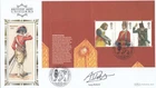 TONY POLLARD SIGNED British Army Uniforms Booklet GB Benham FDC 2007 (151452)