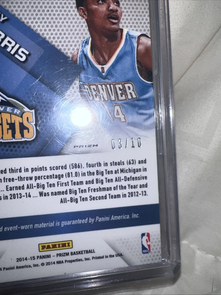 Gary Harris Rookie Patch Prism Out Of 10 - Imagem 2 de 2
