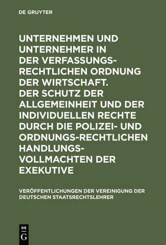 Hans-Uwe Erichs Unternehmen Und Unternehmer in Der Verfas (Hardback) (US IMPORT) - Picture 1 of 1