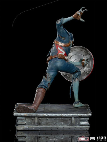 Captain America Zombie - What If...? - Art Scale 1/10 - Iron Studios - Bild 7 von 13