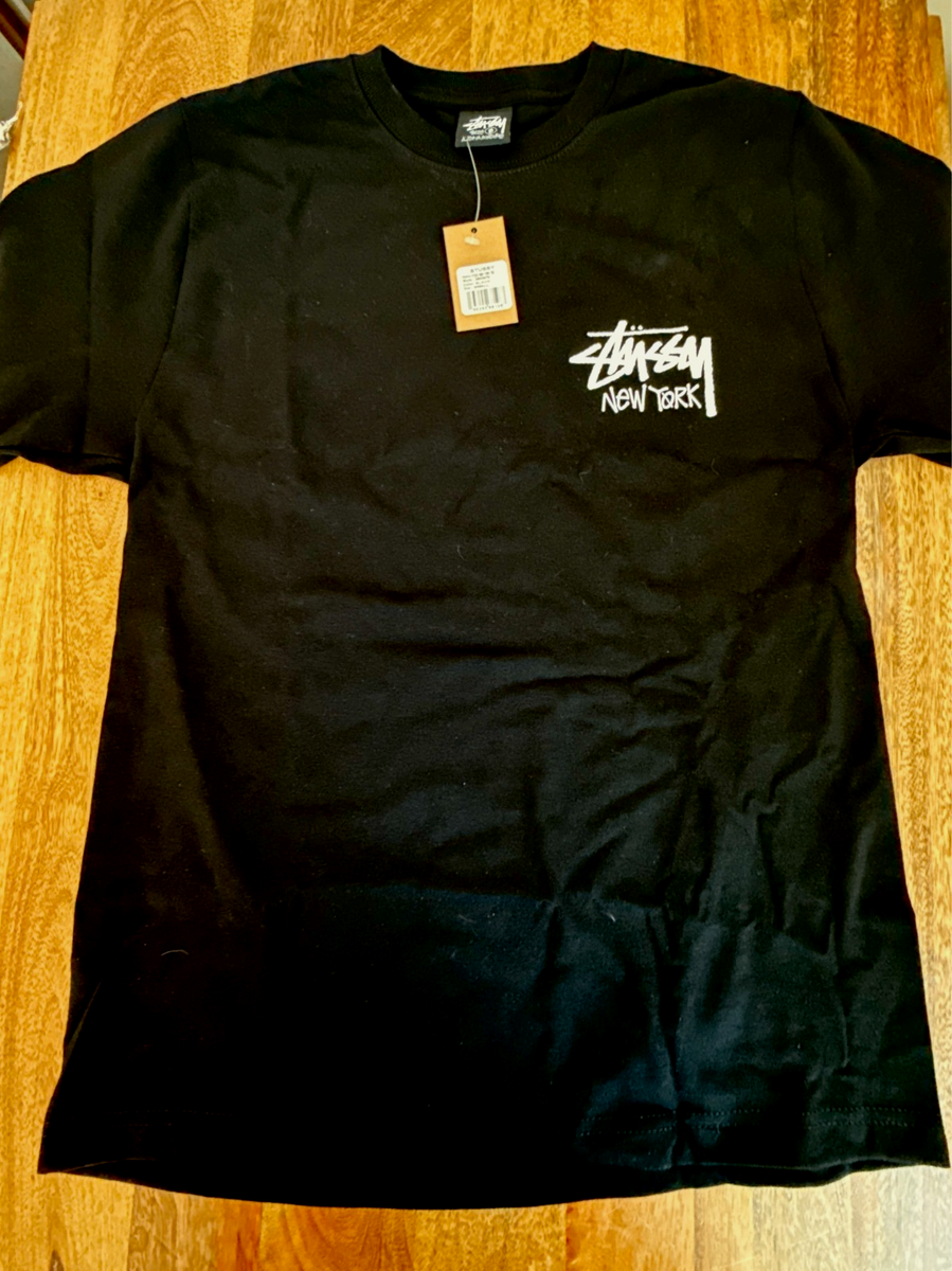 Stussy* New York Chapter Tee - Black Small - NYC Exclusive - RARE
