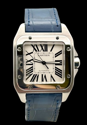 Cartier Santos 100 XL 38 x 51 mm Ref 2656 + box