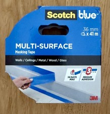3M Scotch Blue Multi-Surface Premium Masking Tape 36mm x 41m