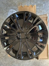 17 Inch Hubcaps Set Of 4 Abs Snap-on For Steel Wheels Non-alloy