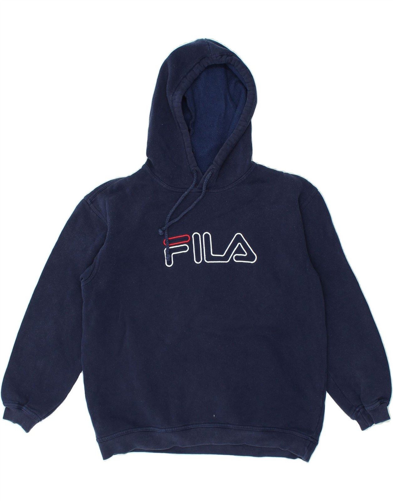Maglione FILA ragazzo grafica con cappuccio 12 13 anni XL blu navy cotone BM73