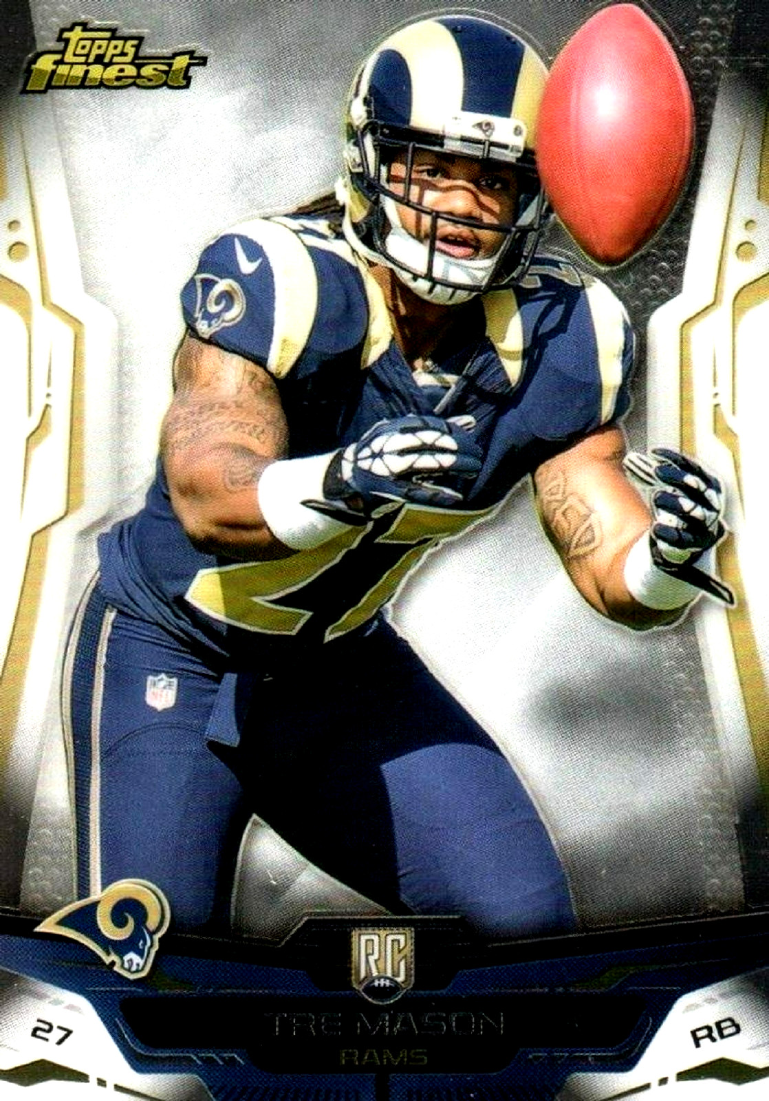 Tre Mason Finest #115 Base