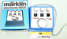 Märklin 6600 electronic Fahrgerät OVP #LH2 å