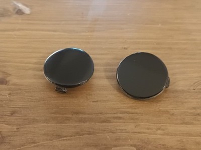 X2 Abdeckkappen schwarz für Verkleidung Flanke hinten BMW F650GS 2001 2007