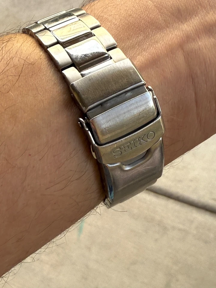 Seiko Prospex Air Diver edição especial PADI 200M solar V157-0BT0 MOSTRADOR AZUL - Imagem 3 de 4