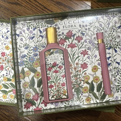 GUCCI FLORA GORGEOUS GARDENIA | Women's 2  Piece Gift Set 3.3+0.33 Oz EDP | NEW