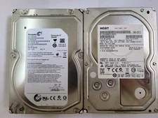 Lot of 2 Hard drive 3TB 3.5" SATA different brands check the description