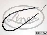 Linex Bremsseil Seilzug Feststellbremse 14.01.92 FüR Fiat Panda Classic 169 4X4