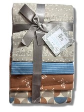 RECEIVING X4 - CRIBMATES BOYS 223 - PUPPIES DOG - BLANKETS COTTON 4 PACK BABY