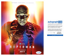 Anthony Carrigan ‘Superman’ Signed 8x10 Photo ‘Metamorpho' ACOA