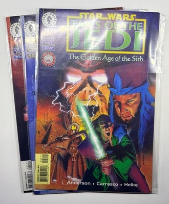 STAR WARS: Tales of the Jedi - The Golden Age of the Sith #2, 3, 5 (Dark Horse)