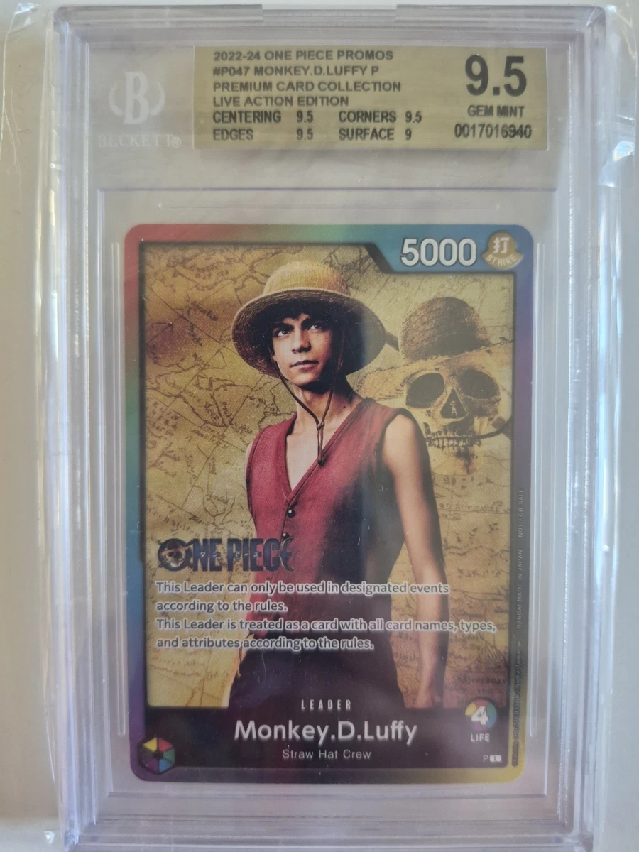 Monkey.D.Luffy P-047 One Piece Promotion Cards for sale | eBay