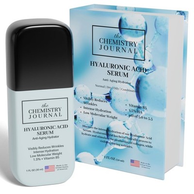 THE CHEMISTRY JOURNAL Hyaluronic Acid Serum for Face - Visibly Reduce Wrinkle...