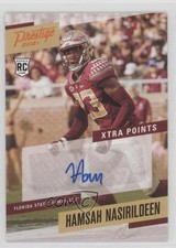 2021 Panini Chronicles Draft Picks Orange Hamsah Nasirildeen #PS-HNA Auto 10nl