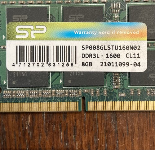 SP 24GB (3x8GB) Ram DDR3L - 1600 CL11 Silicon Power
