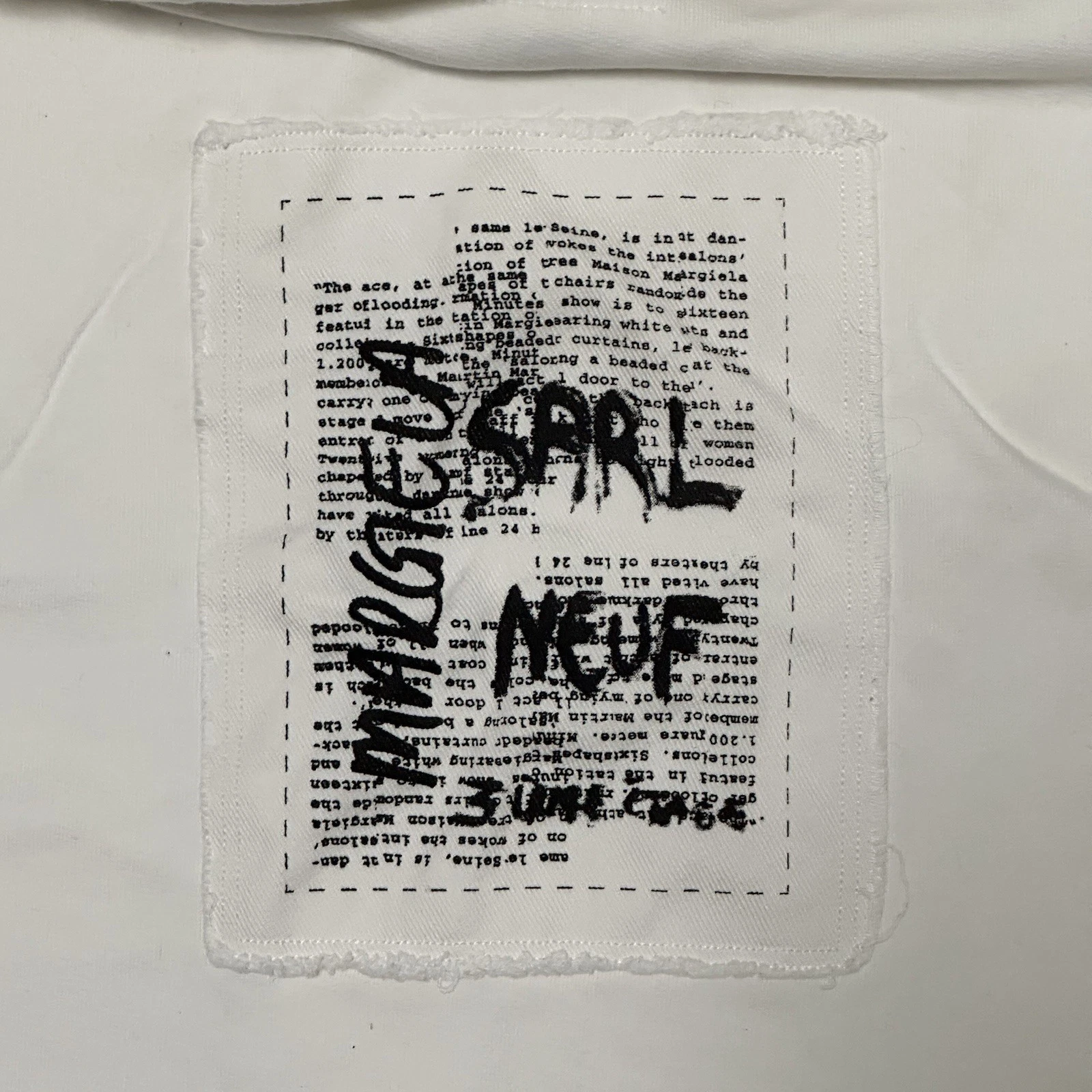 Abito Street Art MM6 MAISON MARGIELA Primavera Estate 2018 Disegni