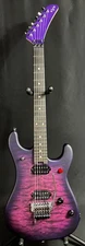 EVH 5150 Deluxe QM Electric Guitar Satin Purple Daze Finish