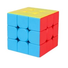 Premium 3x3 Speed Cube Smooth Fast Stickerless Magic Cube Puzzle UK Stock