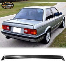Fits 84-92 Bmw E30 3 Series Is Style Rear Tail Trunk Spoiler Lid Wing Pu