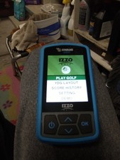 Izzo Golf Swami 6000 GPS  Blue Plastic  GPS for Golf