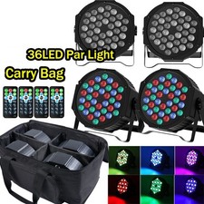 36LED Par Light Stage Lights RGB Uplights DMX Control DJ Party Effect Lighting