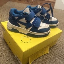 off white Boy Trainers 25 EU 7uk junior shoes