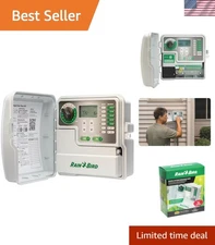 Easy-Set 12-Zone Irrigation Timer with Superior Surge Protection & LCD Display