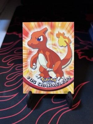 Super Clean Topps Blue Label #5 Charmeleon Non Holo Pokemon Card Mint