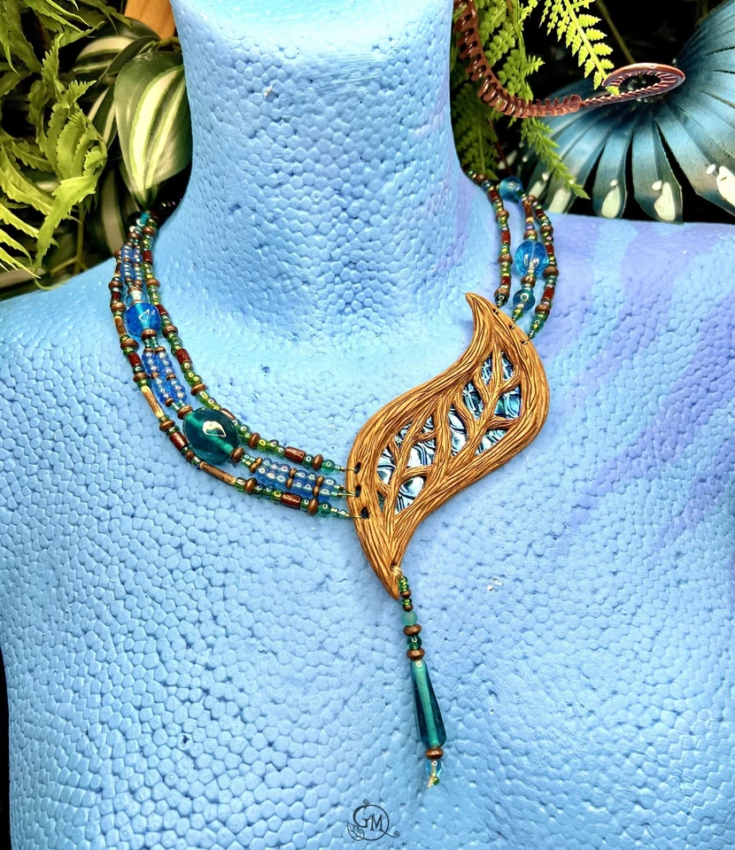 Pandora´s Flora - Navi inspirierte Kette - handgefertigtes Unikat - Bild 4 von 4