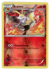 Braixen Reverse Holo 26/162 BREAKthrough Pokemon Card