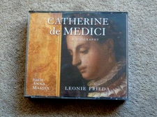 LEONIE FRIEDA - CATHERINE de MEDICI   - AUDIO BOOK - TALKING BOOKS   (  6 CDS )