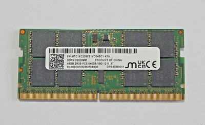 Micron DDR5 48GB 6400 MHz CSODIMM MTC16C208XS1VC64BC1 | eBay