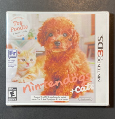 Nintendogs + Cats [ Toy Poodle & New Friends ] (3DS) NEW | eBay