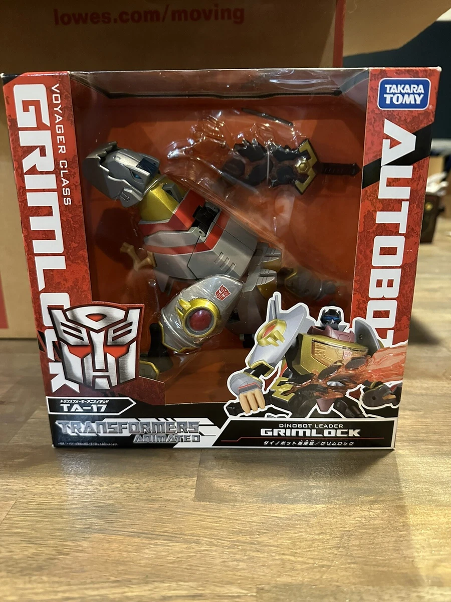Brand New Factory Sealed Transformers Animated ta-17 Dinobot Commander Grimlock