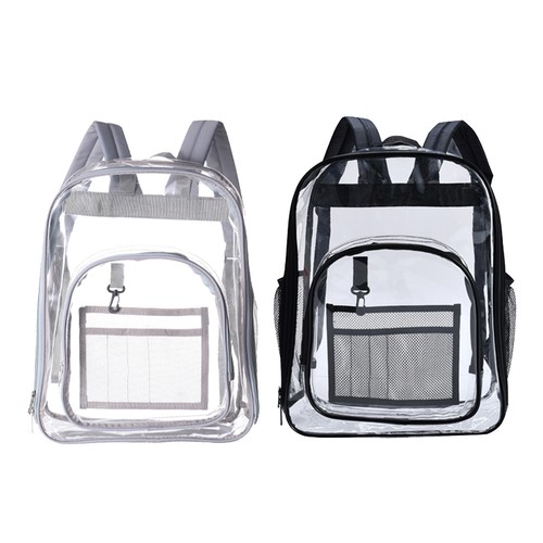 Transparente Taschen Durchsichtiger Rucksack Reiseschultasche Rucksack Unisex DE - Bild 2 von 17