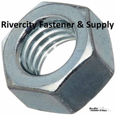 (50) M8-1.25 Metric Coarse Thread J.I.S Hex Nut with a 12mm hex  /  JIS 8mm nuts