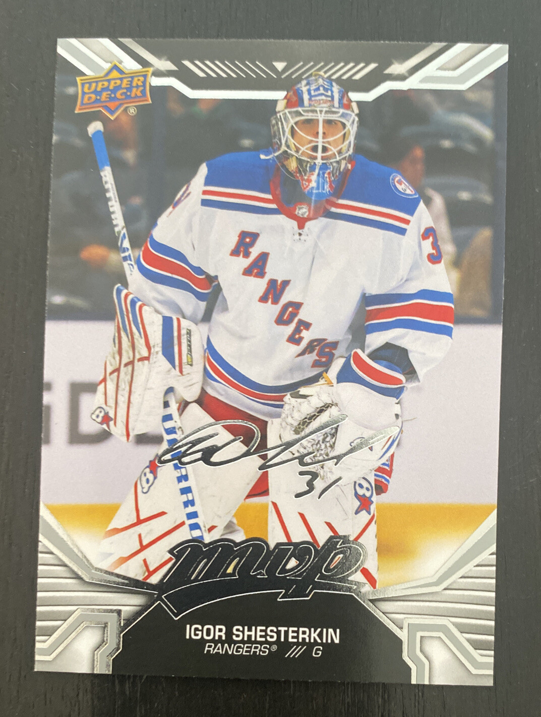 2022-23 Upper Deck MVP Silver Script #24 Igor Shesterkin